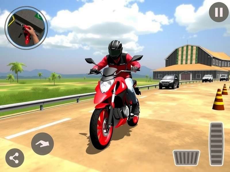 Indian Bike Driving 3D PC Game Screenshot