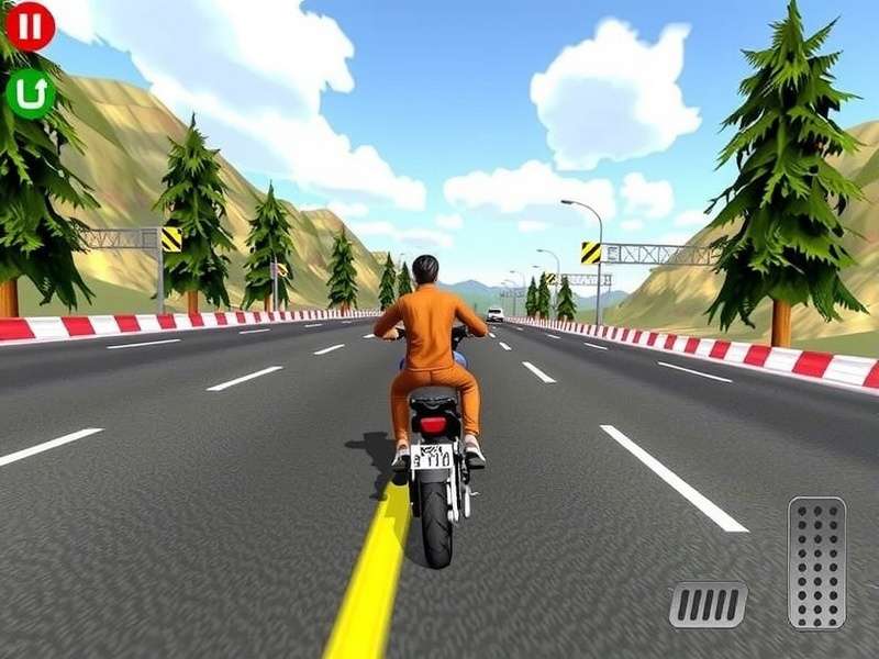 Indian Bike Driving 3D Game Screenshot