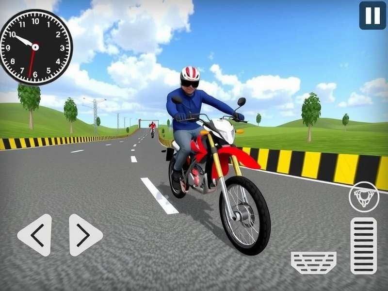 Indian Bike Driving 3D Game Screenshot