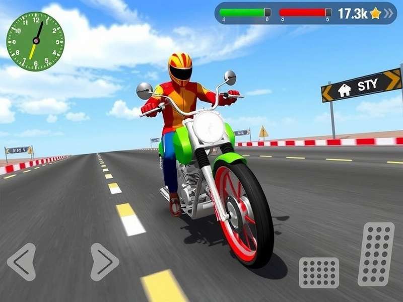 Indian Bike Driving 3D गेमप्ले स्क्रीनशॉट - बाइक ड्राइविंग गेम
