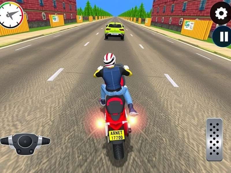 Indian Bike Driving 3D Game Screenshot - बाइक रेसिंग गेम