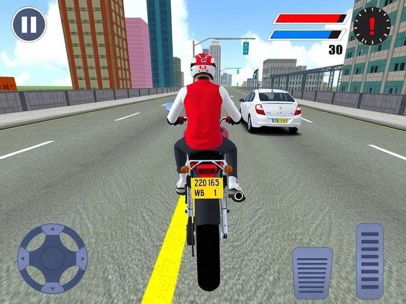 Indian Bike Driving 3D Game Screenshot