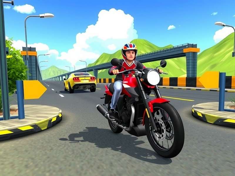 Indian Bike Driving 3D Game Screenshot