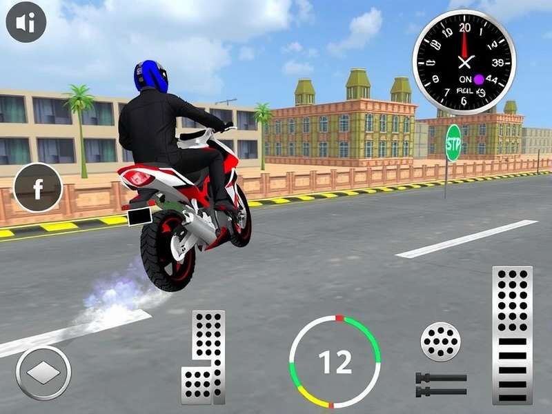 Indian Bike Driving 3D PC Game Screenshot