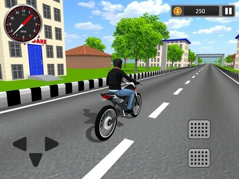 Indian Bike Driving 3D Game Screenshot