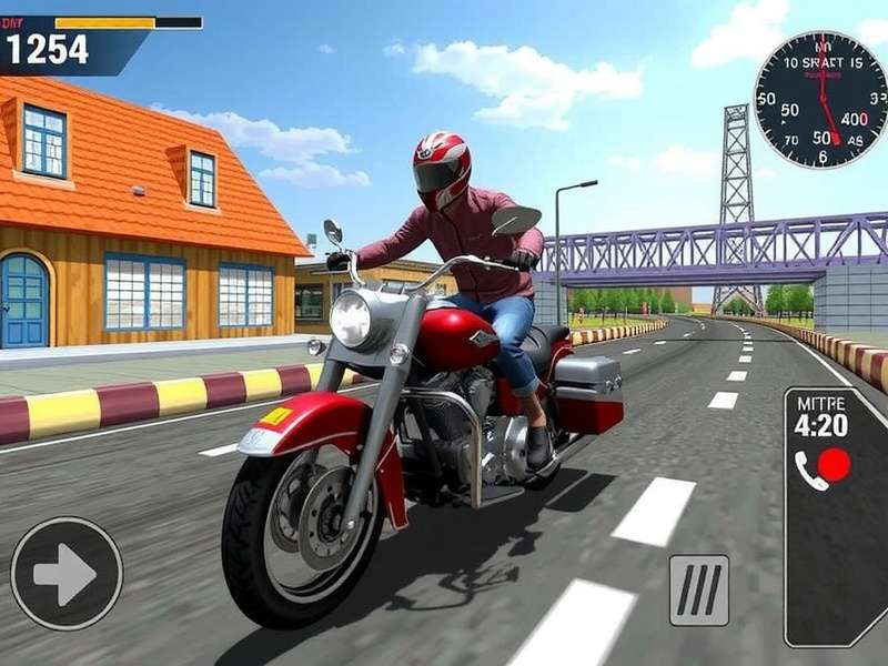 Indian Bike Driving 3D गेमप्ले स्क्रीनशॉट