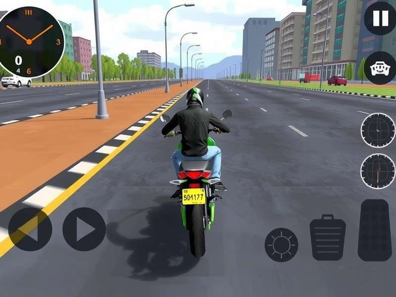Indian Bike Driving 3D PC गेमप्ले स्क्रीनशॉट - भारतीय बाइक सिम्युलेशन गेम