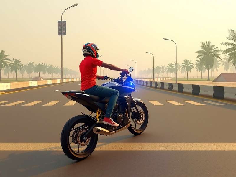 Indian Bike Driving 3D Laptop Download Screen