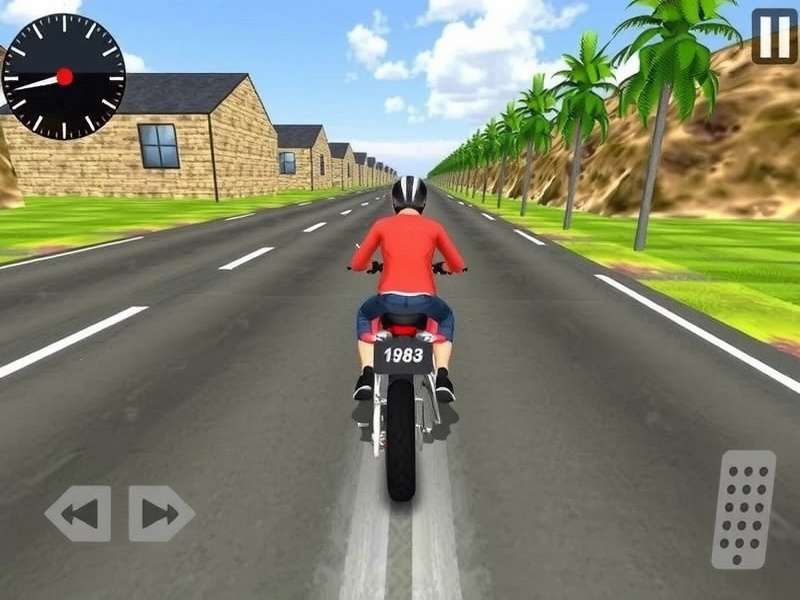 Indian Bike Driving 3D गेम का स्क्रीनशॉट