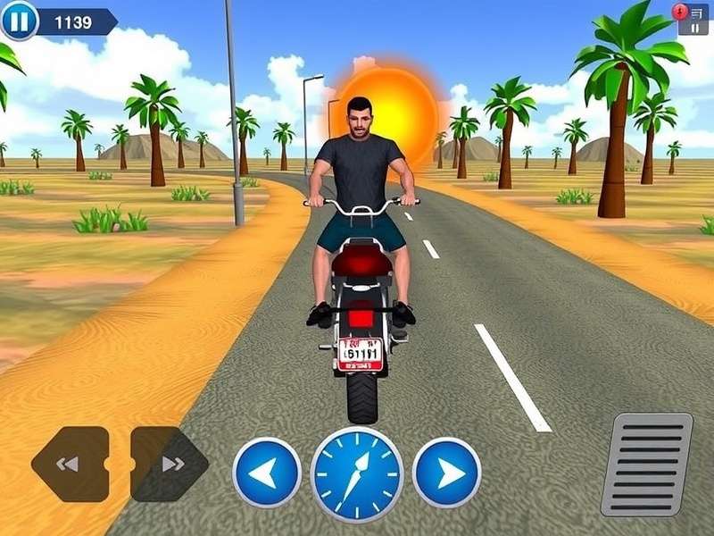 Indian Bike Driving 3D गेम गेमप्ले स्क्रीनशॉट