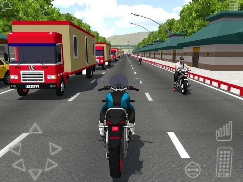 Indian Bike Driving 3D Game Screenshot - Realistic Bike Simulation