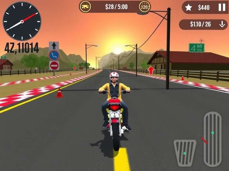 Indian Bike Driving 3D गेमप्ले स्क्रीनशॉट