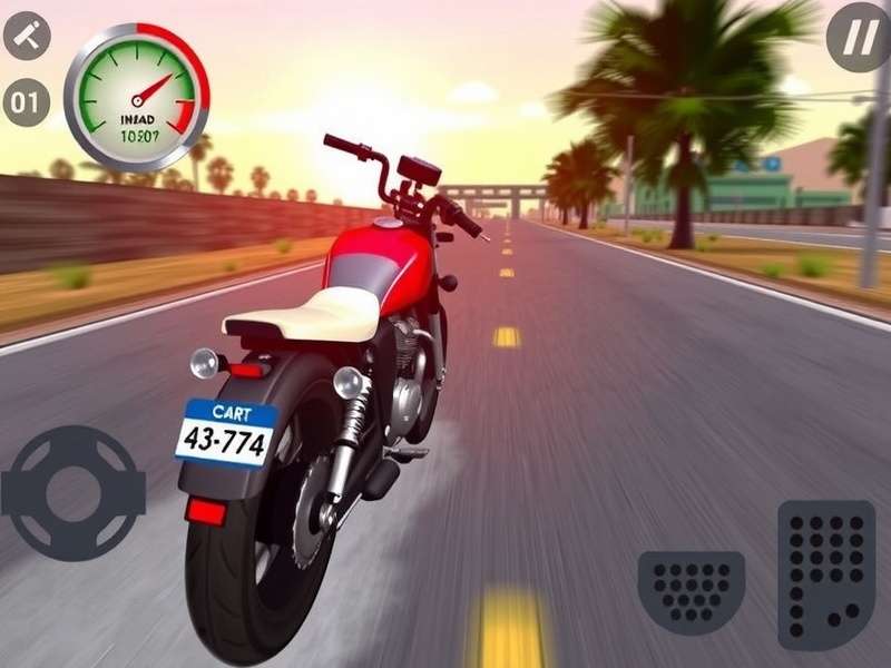 Indian Bike Driving 3D PC Game Screenshot