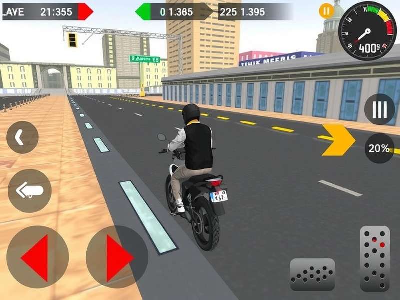 Indian Bike Driving 3D गेम स्क्रीनशॉट