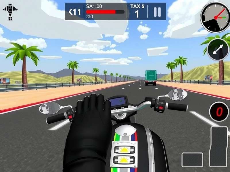 Indian Bike Driving 3D गेम Windows 7 PC पर चल रहा है