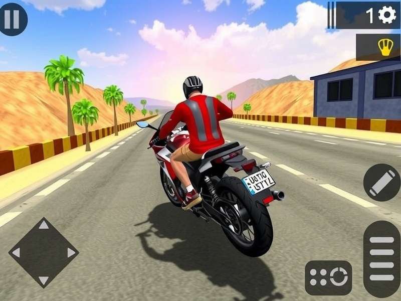Indian Bike Driving 3D Gameplay Screenshot