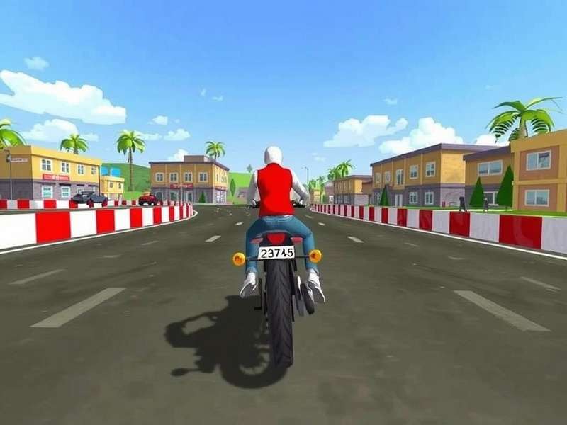 Indian Bike Driving 3D गेमप्ले - भारतीय सड़क पर बाइक चलाते हुए