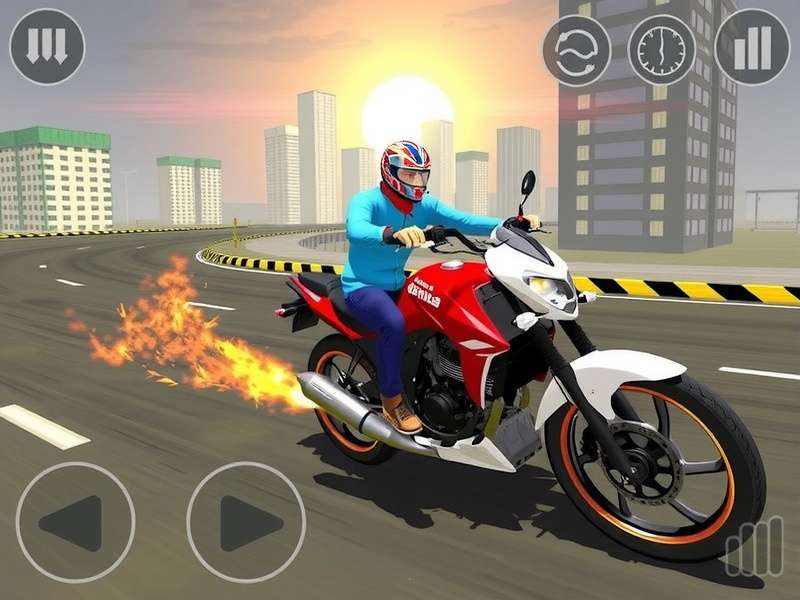 Indian Bike Driving 3D Gameplay Screenshot