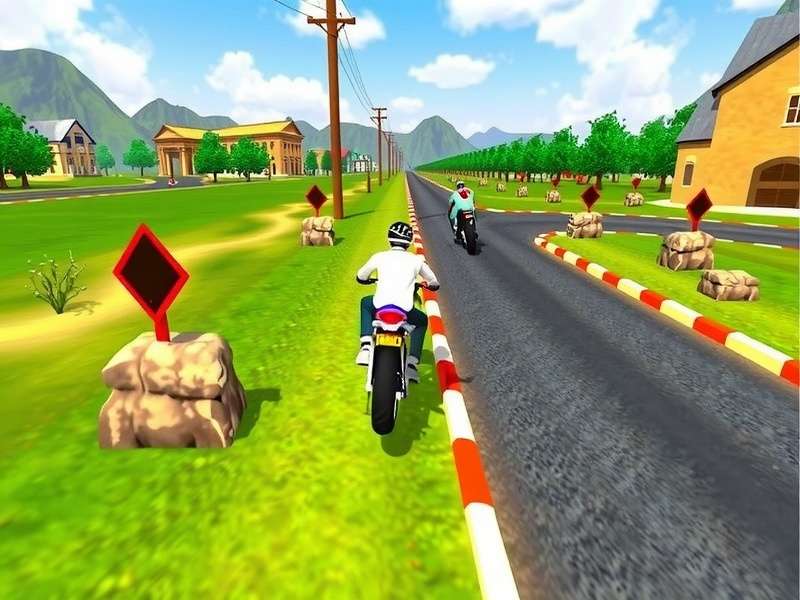 Indian Bike Driving 3D gameplay on laptop