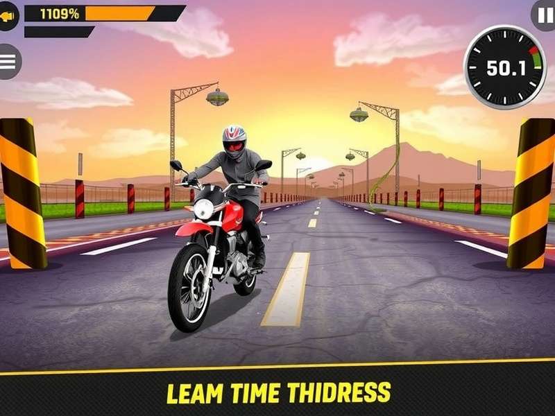 Indian Bike Driving 3D Gameplay Screenshot showing bike in city traffic