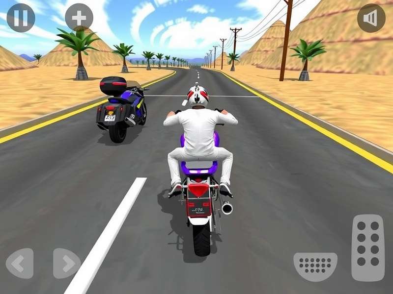 Indian Bike Driving 3D Gameplay on PC Screen