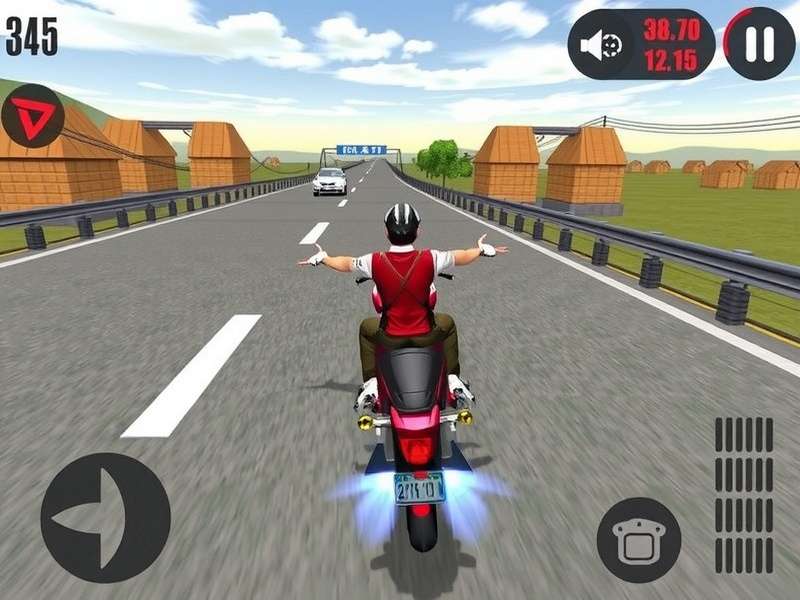 Indian Bike Driving 3D Gameplay Screenshot showing a biker in city traffic