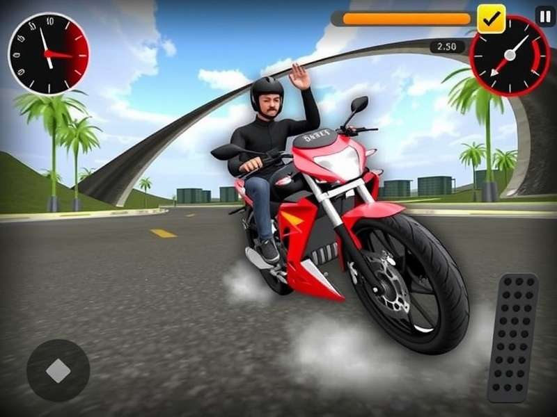 Indian Bike Driving 3D PC Download - Ride through realistic Indian traffic and cities