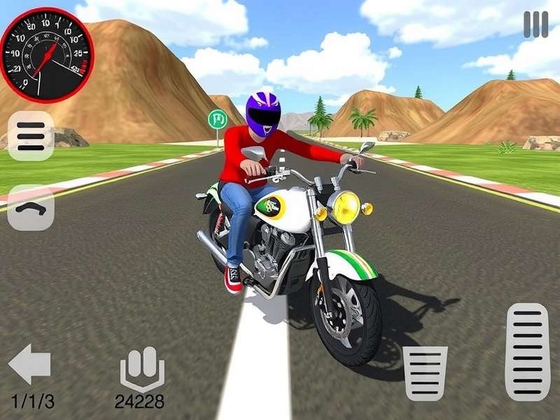 Indian Bike Driving 3D GTA V Mod running on PC with open world Mumbai map and realistic bike physics
