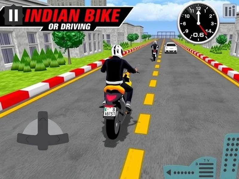 Indian Bike Driving 3D Android gameplay – bike racing on Indian roads