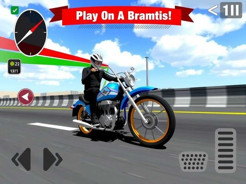 Indian Bike Driving 3D gameplay screenshot showing realistic Indian road environment with traffic and bikes